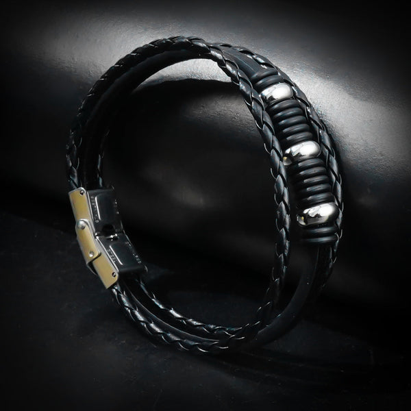 12mm Fusion Leather Strap Bracelet