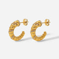 Zimer Twisted Hoop