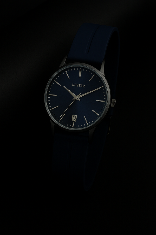 Lester Blue Dial Watch